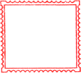 Post Stamp Border PNG