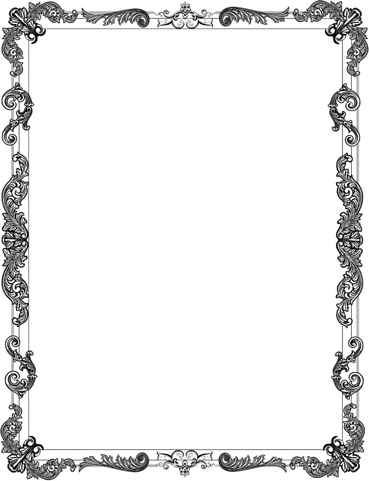 Anime Border PNG
