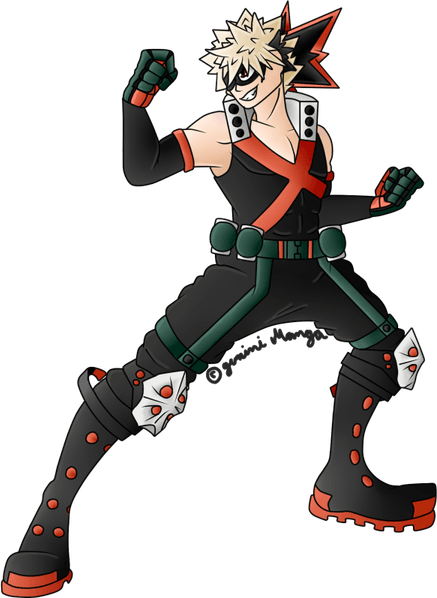 Katsuki Bakugo PNG