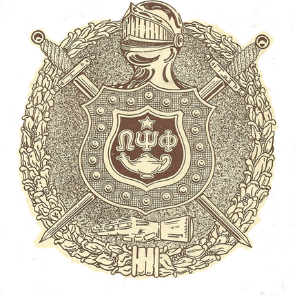Omega Psi Phi Shield PNG
