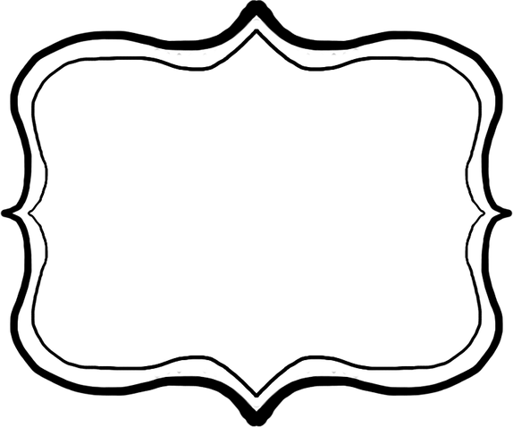 Doodle Border PNG