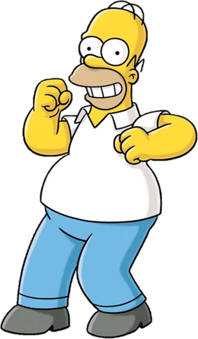 Homer Woohoo PNG