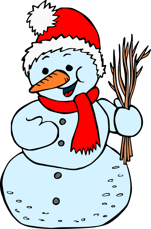 Christmas Snowman PNG