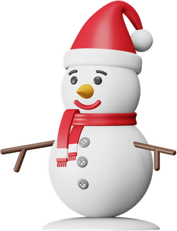 Christmas Snowman PNG