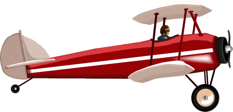 Vintage Airplane PNG