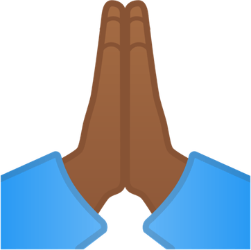 Praying Hands Emoji PNG