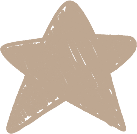 Brown Star PNG