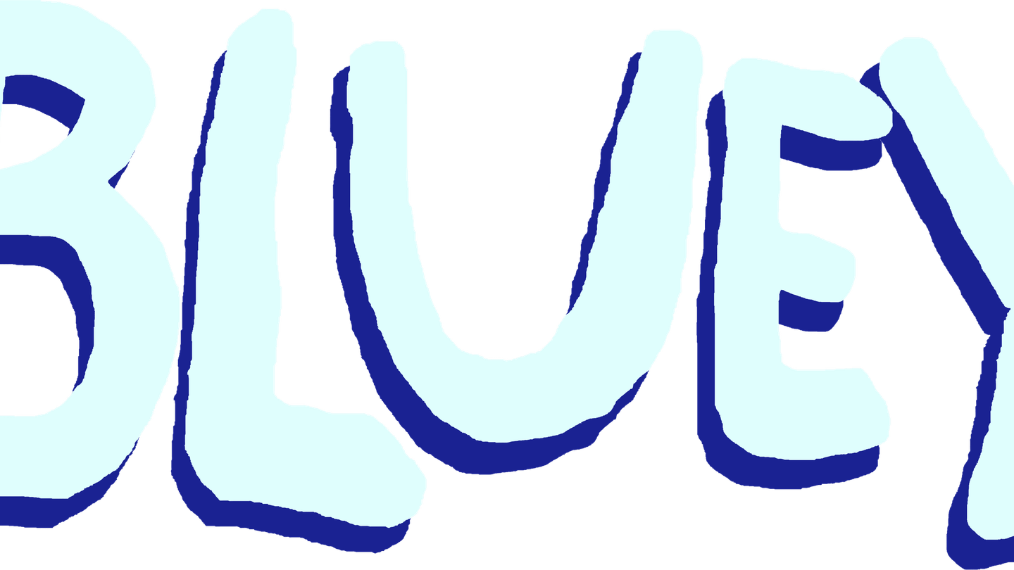 Bluey Name PNG