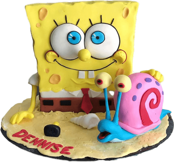 Spongebob Cake PNG