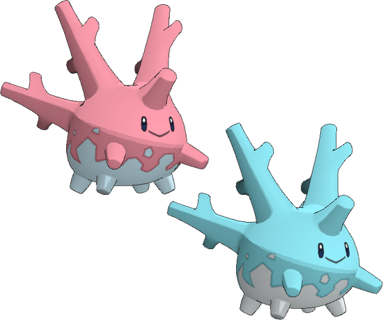 Corsola Pokemon PNG