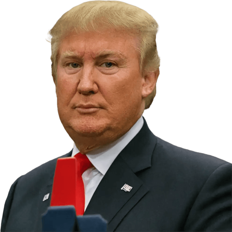 Donald Trump Portrait PNG