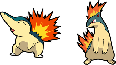 Quilava Pokemon PNG