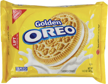 Golden Oreo PNG