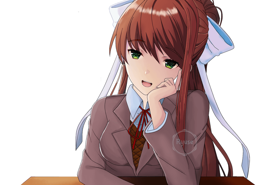 Just Monika PNG