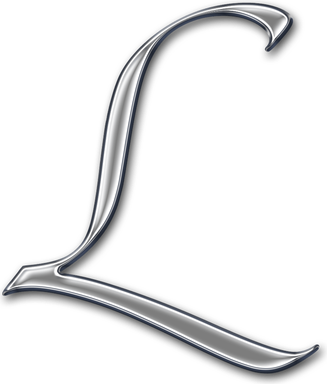 L Letter PNG