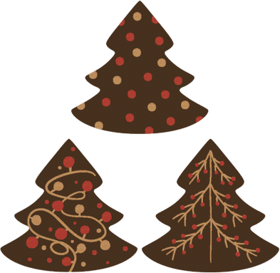 Decorated Christmas Tree PNG