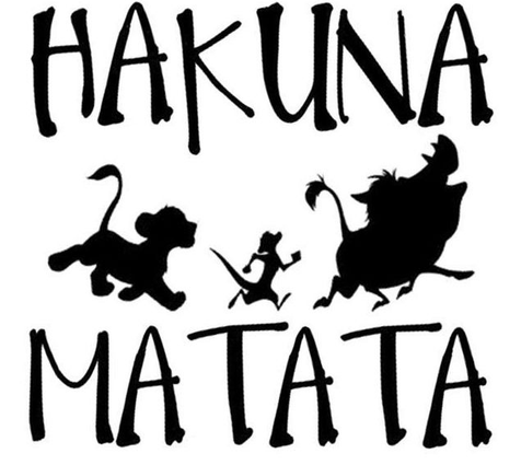 Hakuna Matata PNG