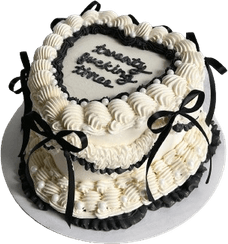 Heart Cake PNG