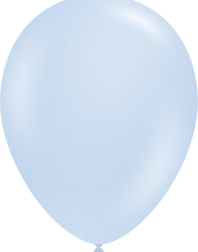 Blue And White Balloon PNG