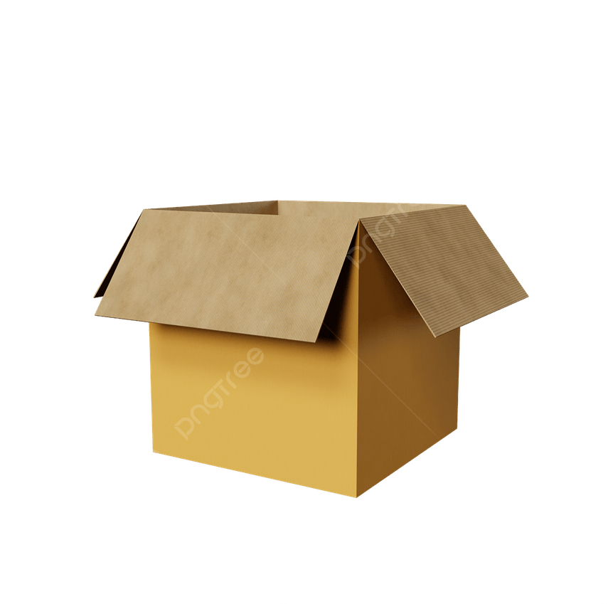 Cardboard Box PNG