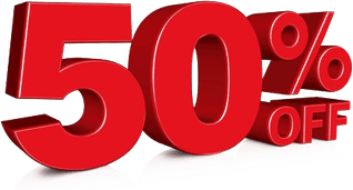 50 Off PNG