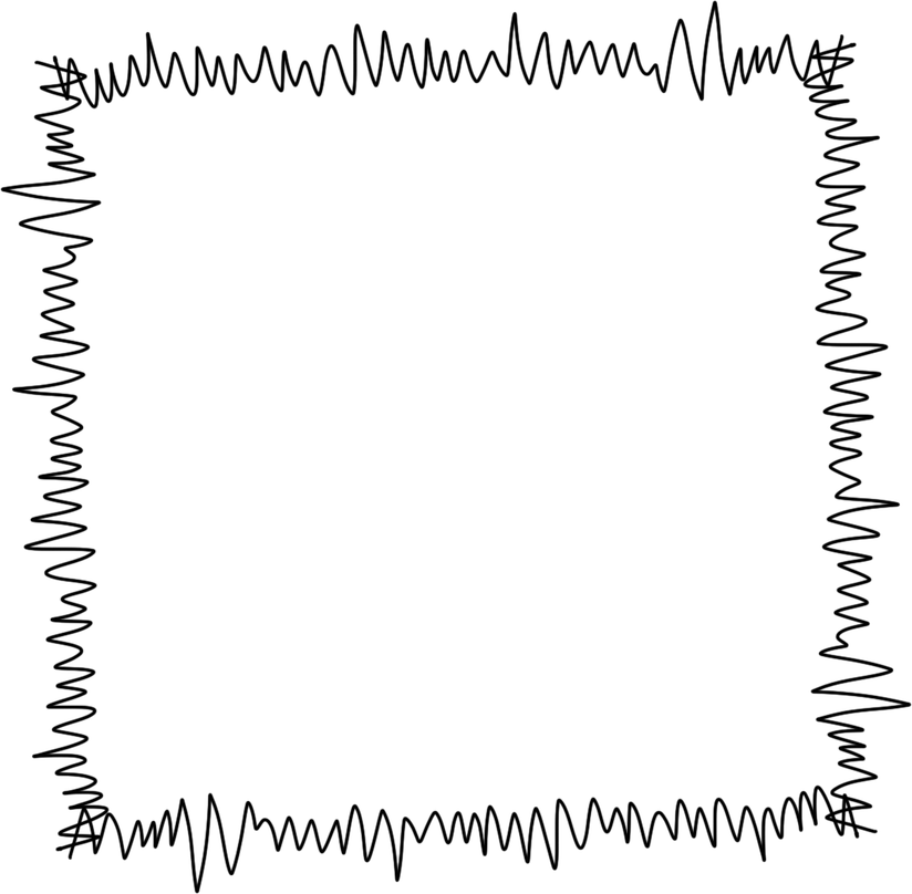 Black Rectangle Border PNG