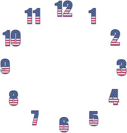 Clock Border PNG