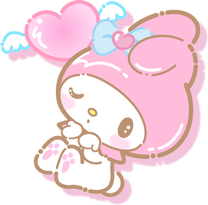 My Melody Flower PNG