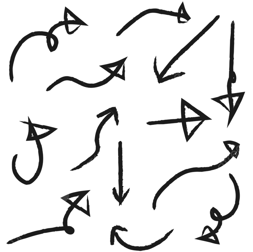 Drawing Arrow PNG