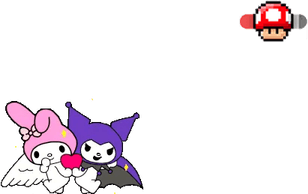Kuromi Skull PNG