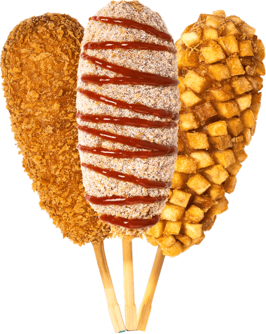 Korean Corn Dog PNG