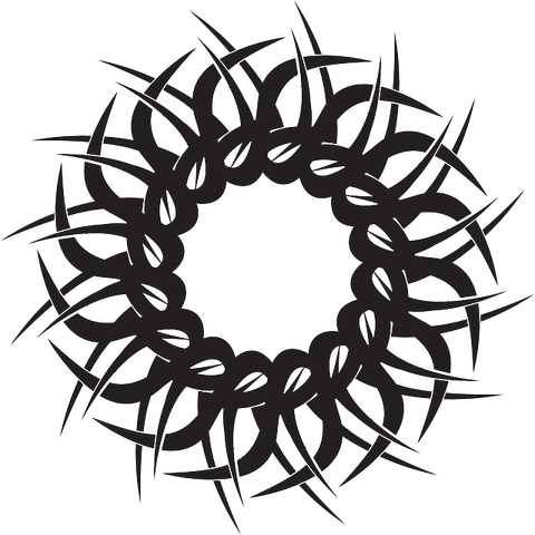 Spike Circle PNG