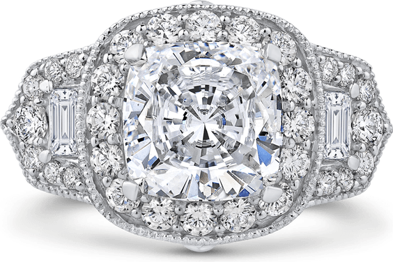 Cushion Diamond PNG
