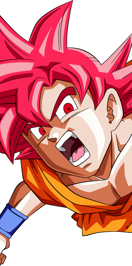 Super Saiyan God Goku PNG