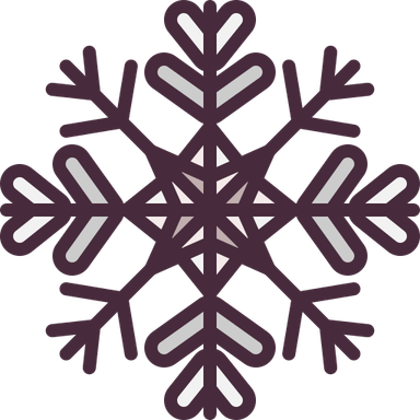 Pink Snowflake PNG