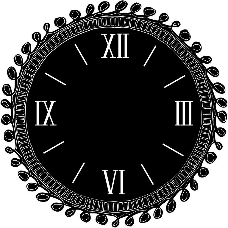 Roman Clock PNG
