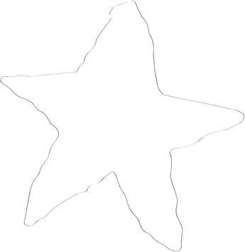 Hand Drawn Star PNG