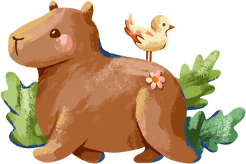 Capybara PNG