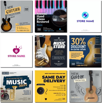 Electronic Banner PNG