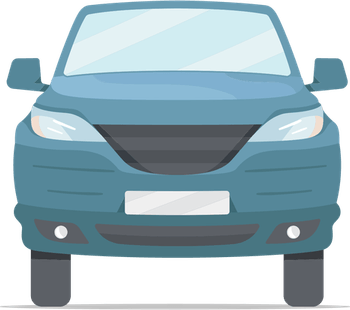 Car Up View PNG