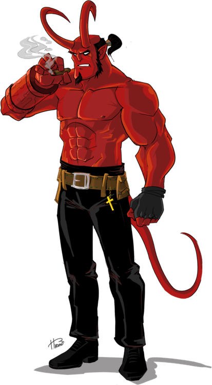 Hellboy PNG