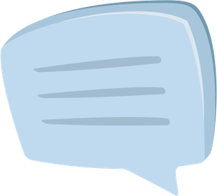Text Message Bubble PNG