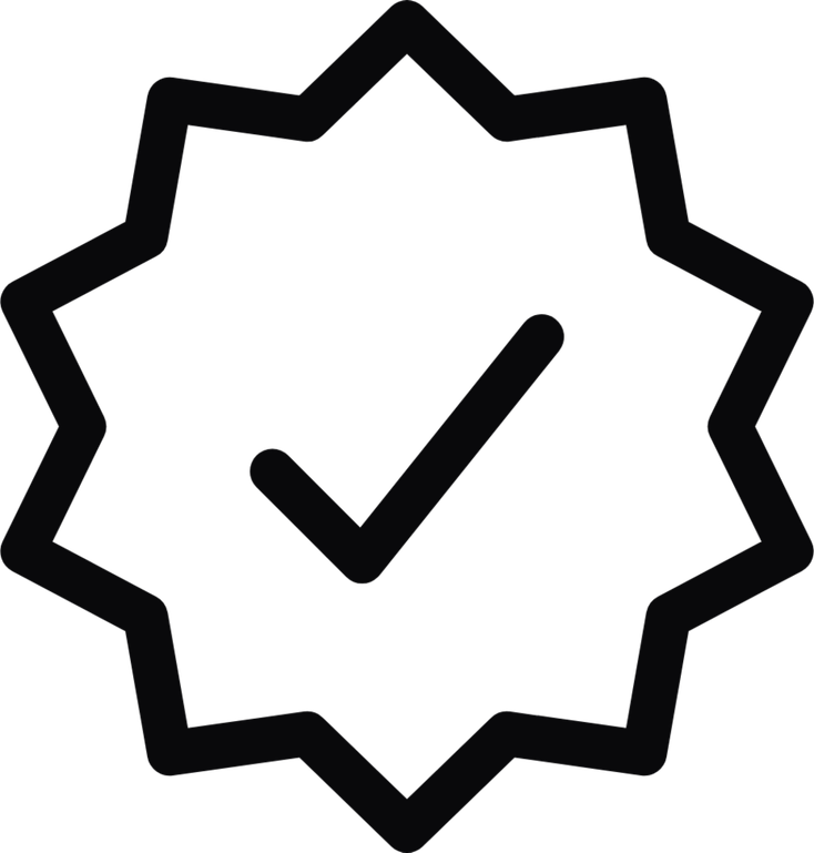 Black Check Mark PNG