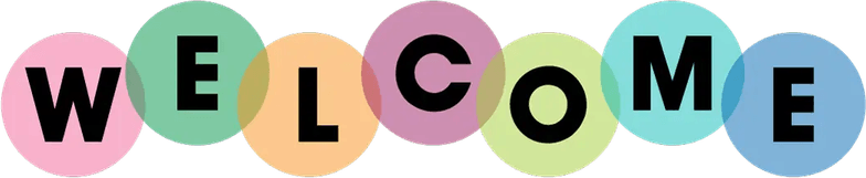 Welcome Banner PNG