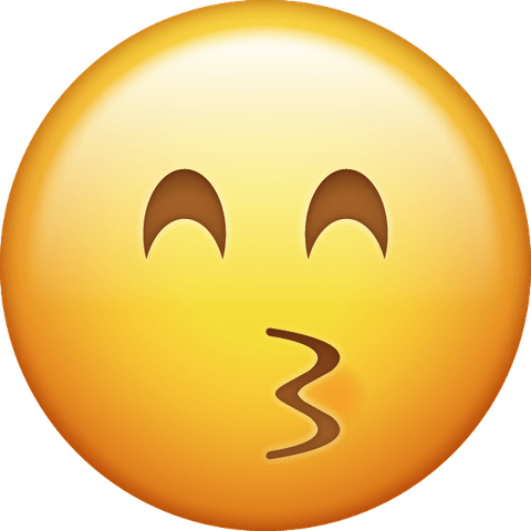 Kiss Emoji PNG