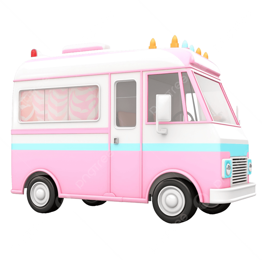 Ice Cream Truck PNG