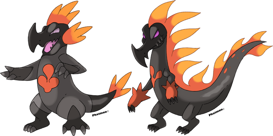 Salandit Pokemon PNG