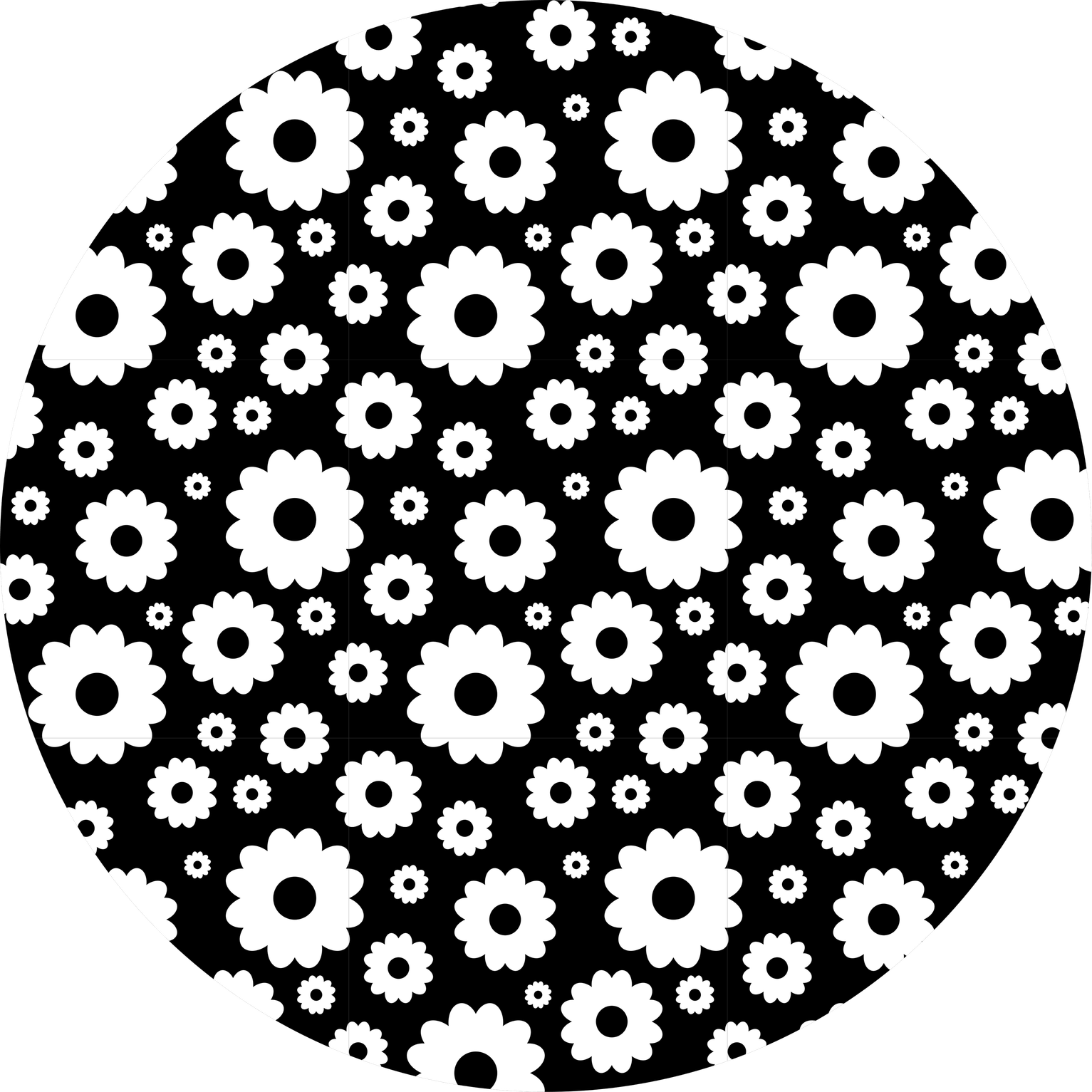 Black Flower PNG