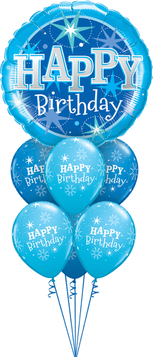Royal Blue Balloon PNG