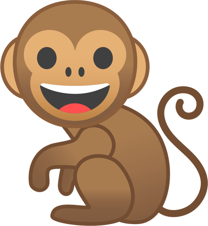 Monkey Emoji PNG